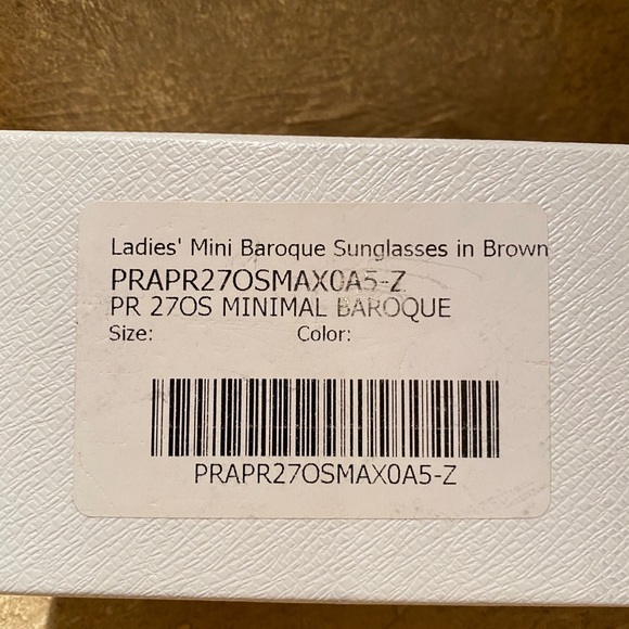 PRADA ladies mini baroque sunglasses in brown - Picture 2 of 8